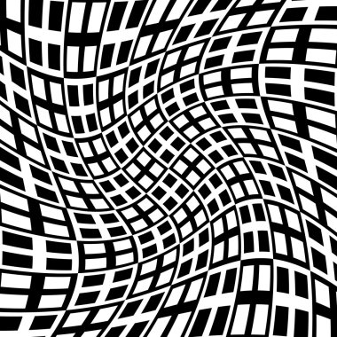 Damalı dönen desen kareler