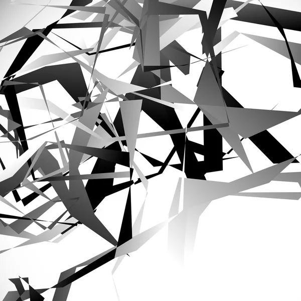 Abstrakte kantige Formen Hintergrund — Stockvektor