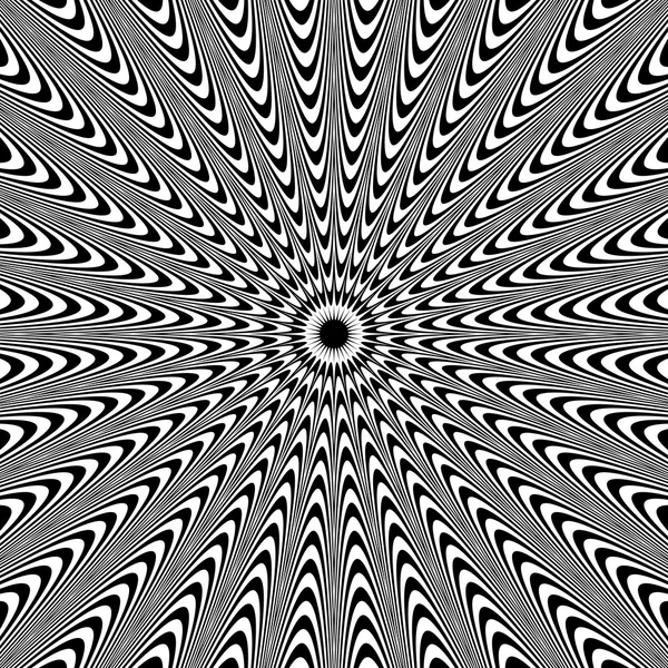 Fond abstrait avec lignes radiales — Image vectorielle
