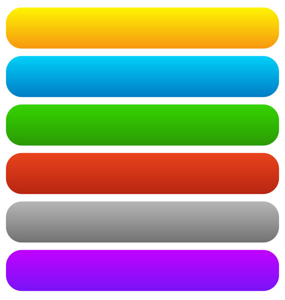 set of button banners background