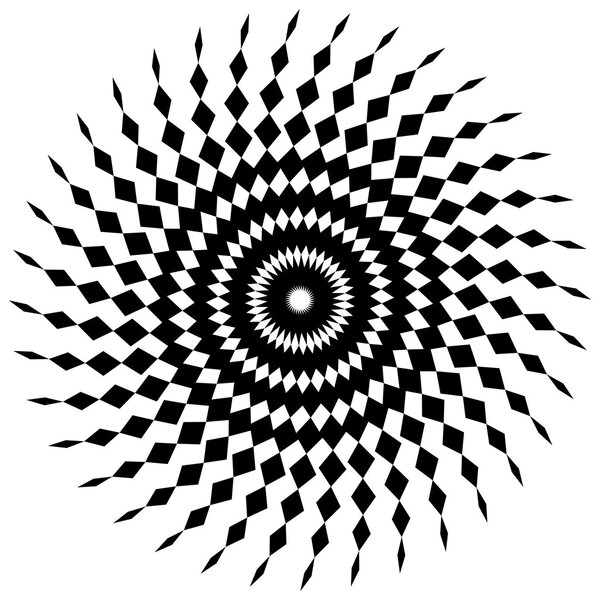 Abstract spiral shape