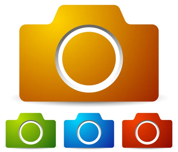 Nastavení ikony kamery Foto — Stockový vektor