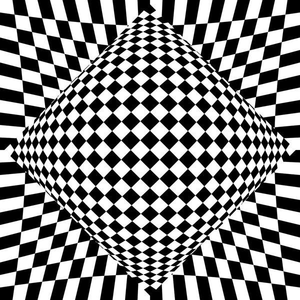 abstract checkered background.