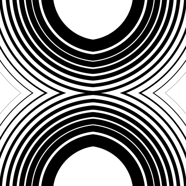Soustředné kruhy abstraktní vzor — Stockový vektor