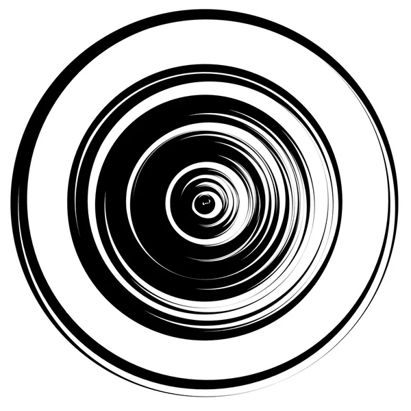 Willekeurige cirkels abstracte element — Stockvector