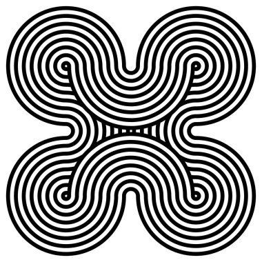 Birbirine bağlı daireler öğesi