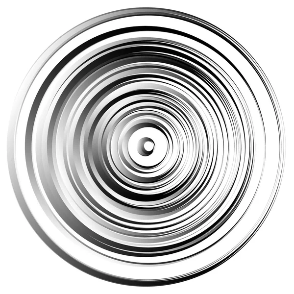 Cercles aléatoires élément abstrait — Image vectorielle