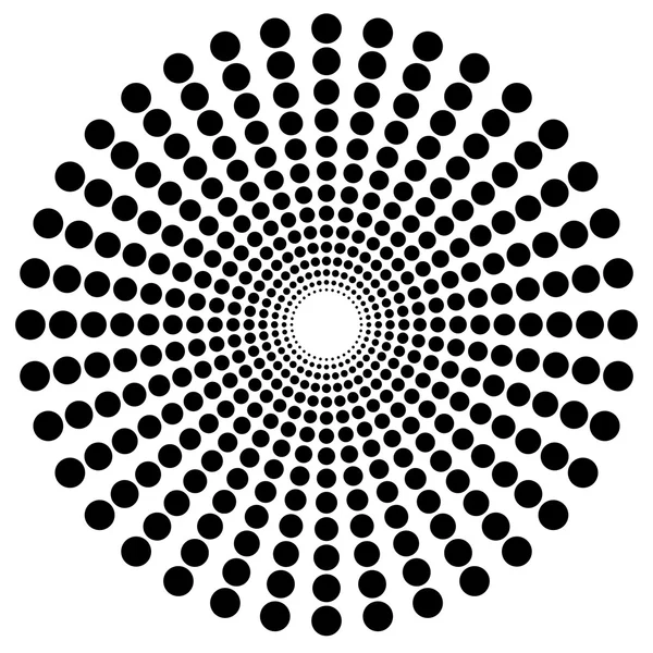 抽象的な点線要素 — ストックベクタ