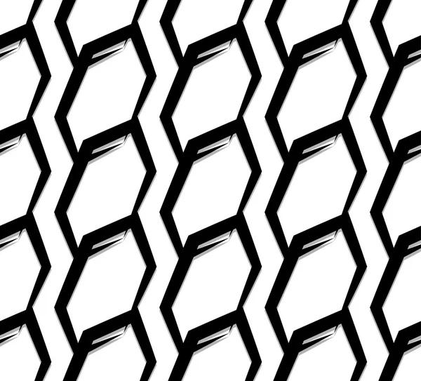 Modèle monochrome abstrait — Image vectorielle