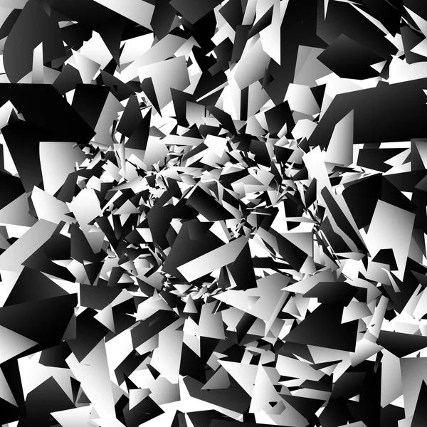 Fond abstrait avec des formes aléatoires dispersées — Image vectorielle