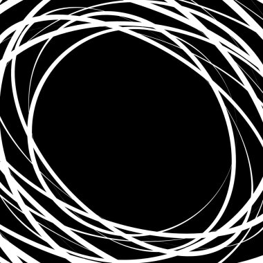 rasgele daireler arka plan dağınık