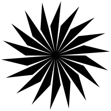 Dairesel soyut dönen şekli