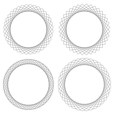 soyut sarmal öğeleri döndürme