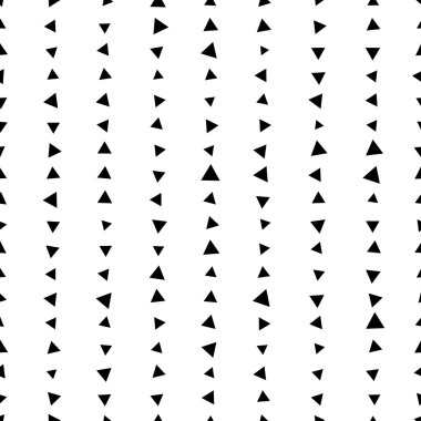 Soyut üçgenler desen