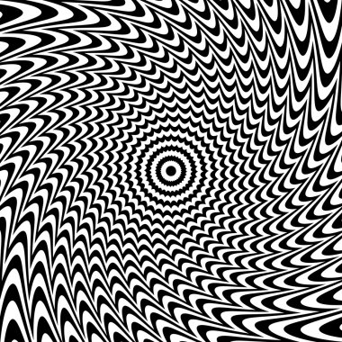 black and white spiral lines background clipart