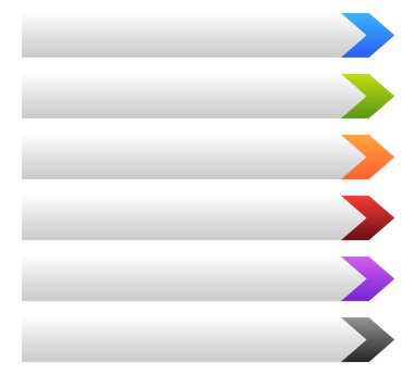 düğme arka planını okları seti ile