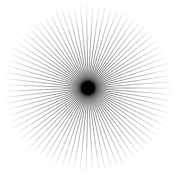 Abstraite forme pointue, élément . — Image vectorielle