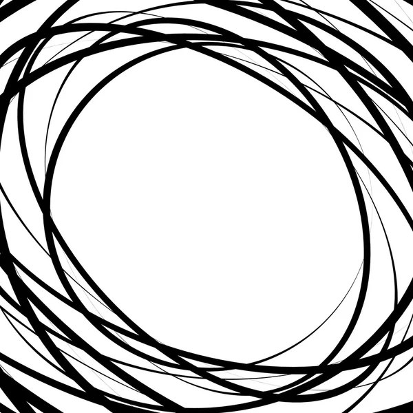 Рассеянные случайные круги — стоковый вектор
