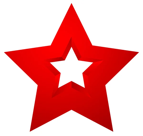 Star shape symbol — Stock Vector