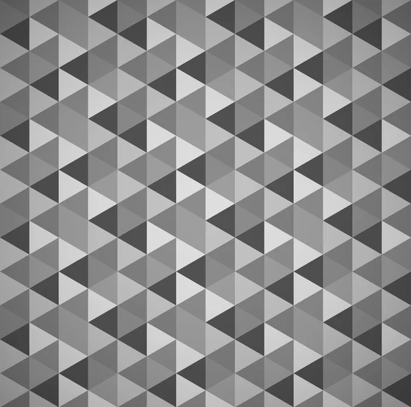 Triángulos abstractos patrón de mosaico — Vector de stock