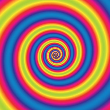Abstract spiral background clipart