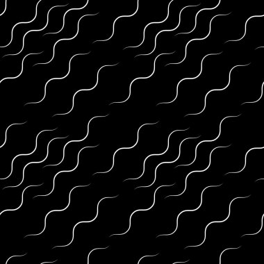 dalgalı çizgiler seamless modeli.