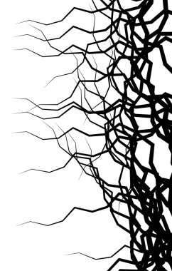 soyut hatları desenini