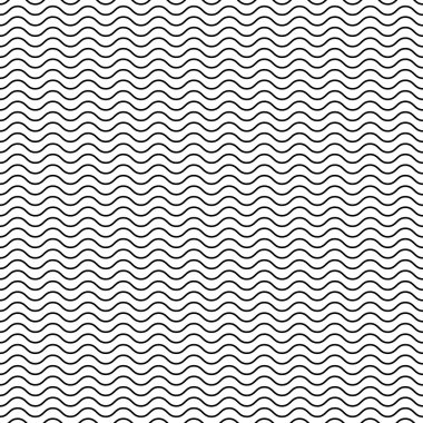 dalgalı çizgiler seamless modeli.