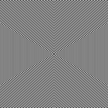 sekizgen şekiller soyut desen