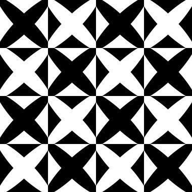 soyut şekilli desen