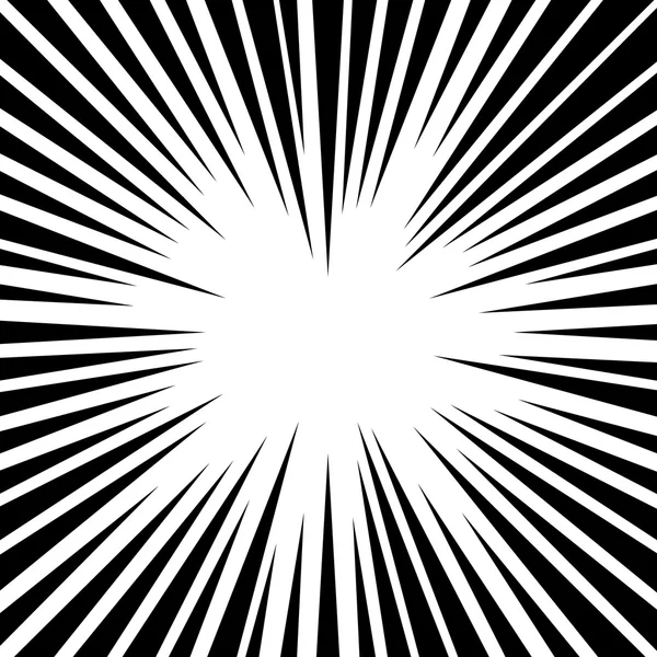 Lignes rayonnantes abstraites fond — Image vectorielle