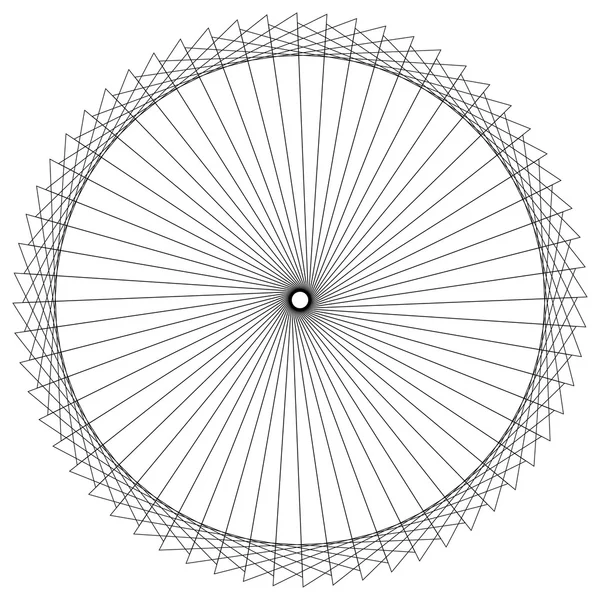 Abstrakt spiralelement – Stock-vektor