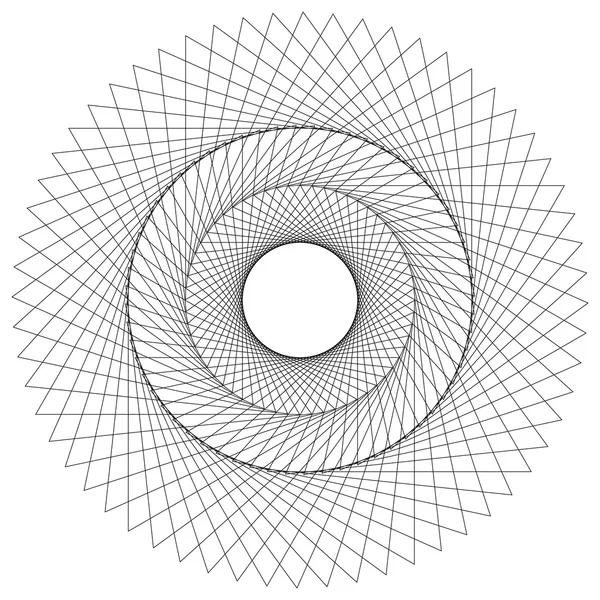 Abstrakt spiral element — Stock vektor