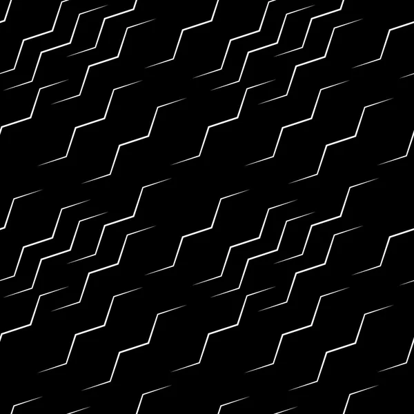 Líneas onduladas patrón sin costura . — Vector de stock