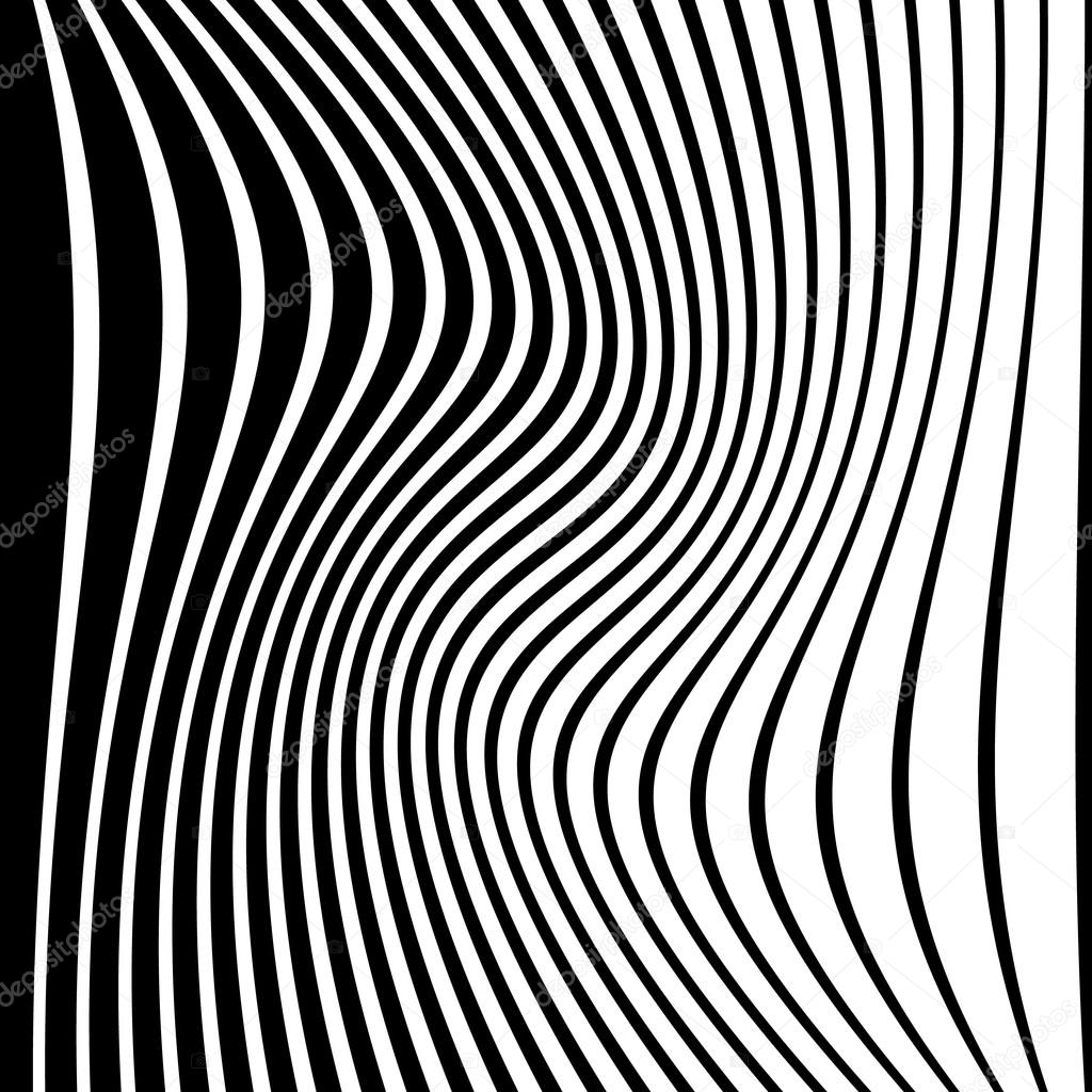 abstract distorted lines pattern