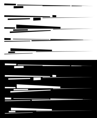 Soyut dijital satırlar