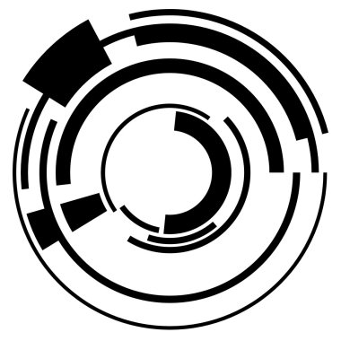 geometrik daire şekli