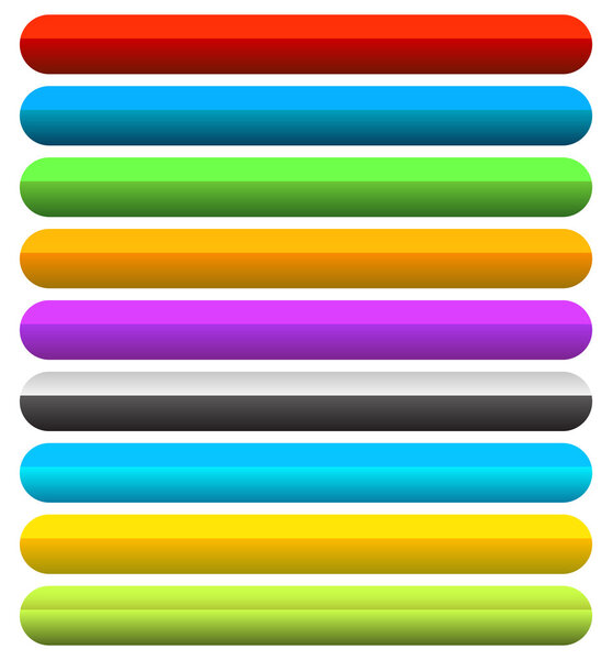 set of button banners background