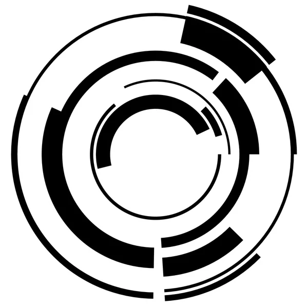 Geometrische cirkel vorm — Stockvector