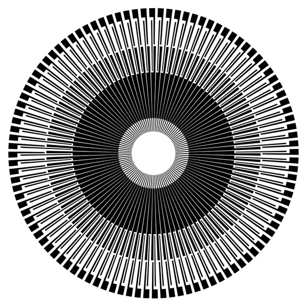 Élément abstrait du cercle — Image vectorielle