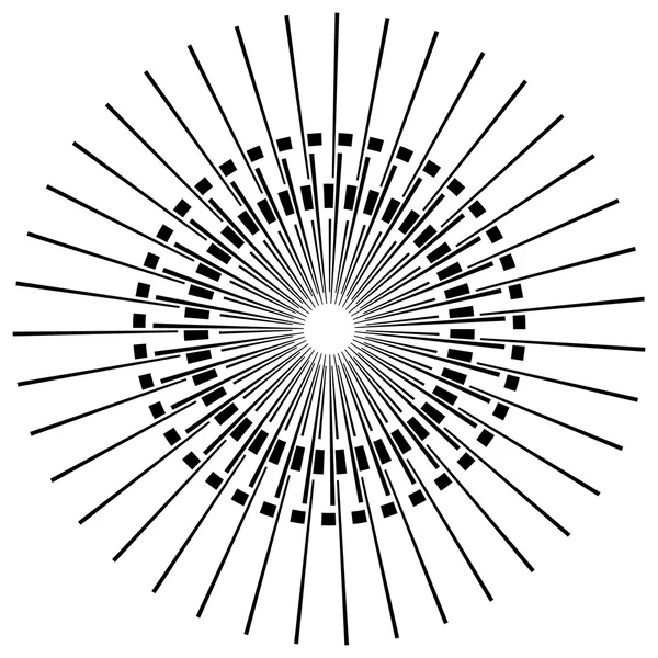 Elemento círculo abstracto — Vector de stock