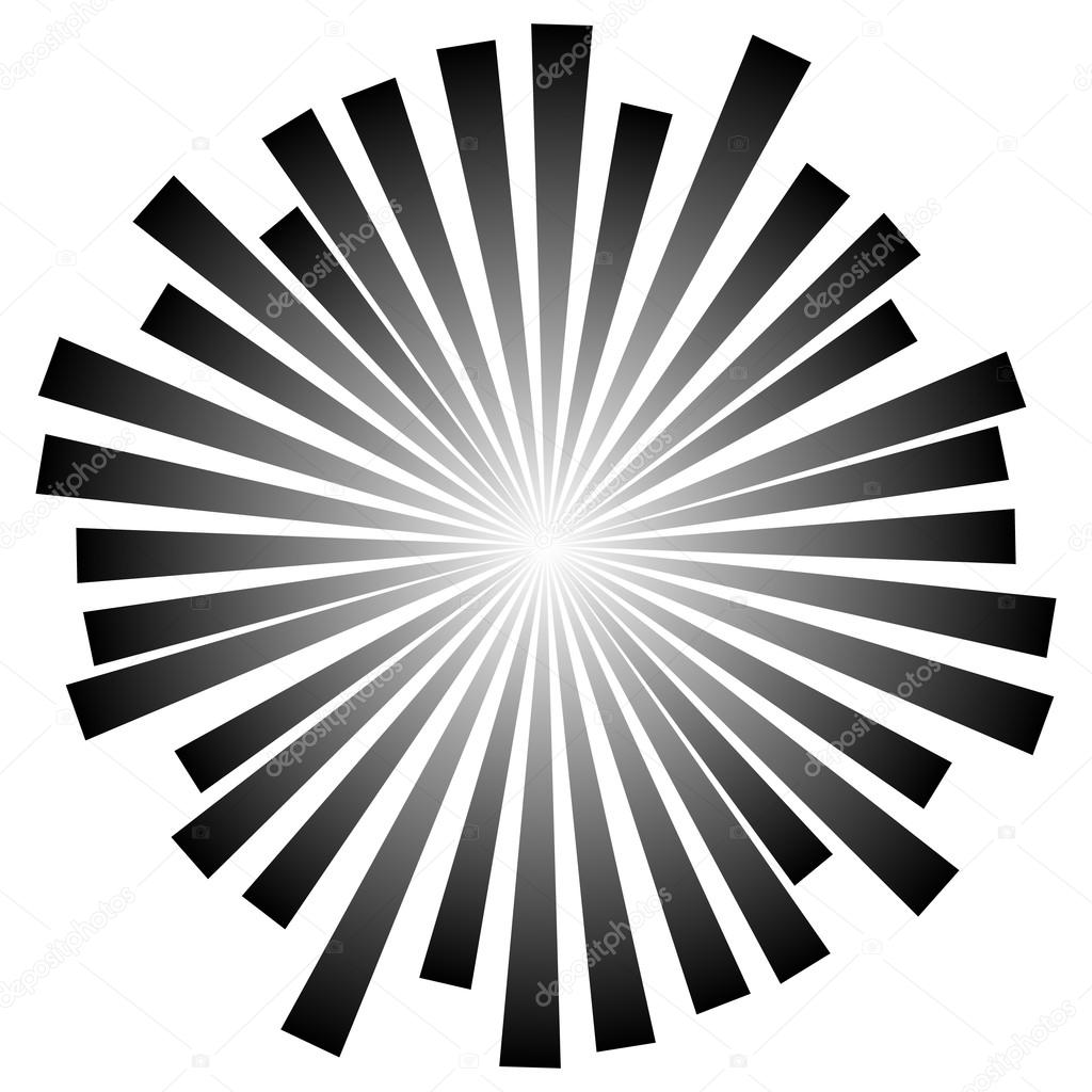abstract radiating lines background