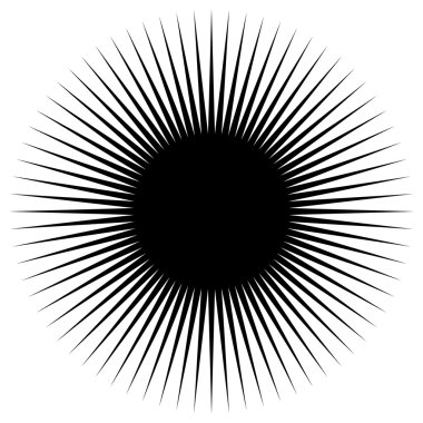 soyut dikenli, şekil yayılan