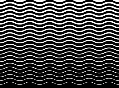 dalgalı çizgi deseni.