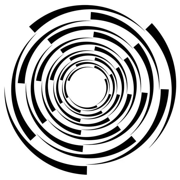 Elemento espiral abstrato —  Vetores de Stock