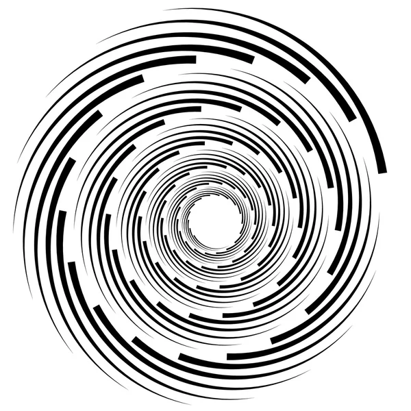 Abstraktes Spiralelement — Stockvektor