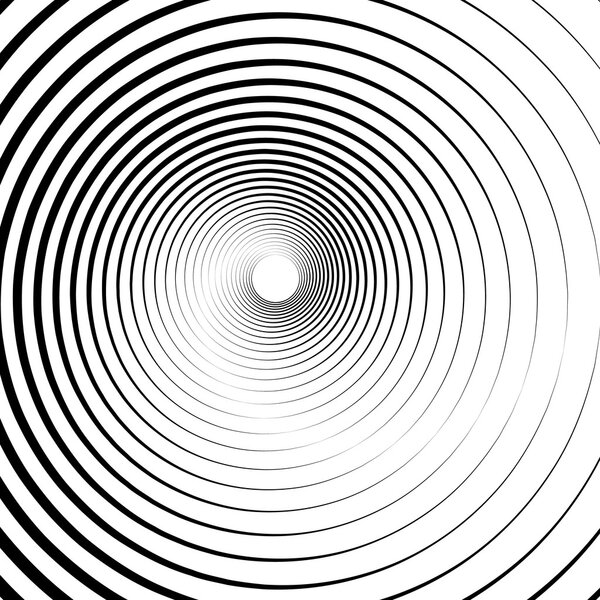 concentric circles abstract background