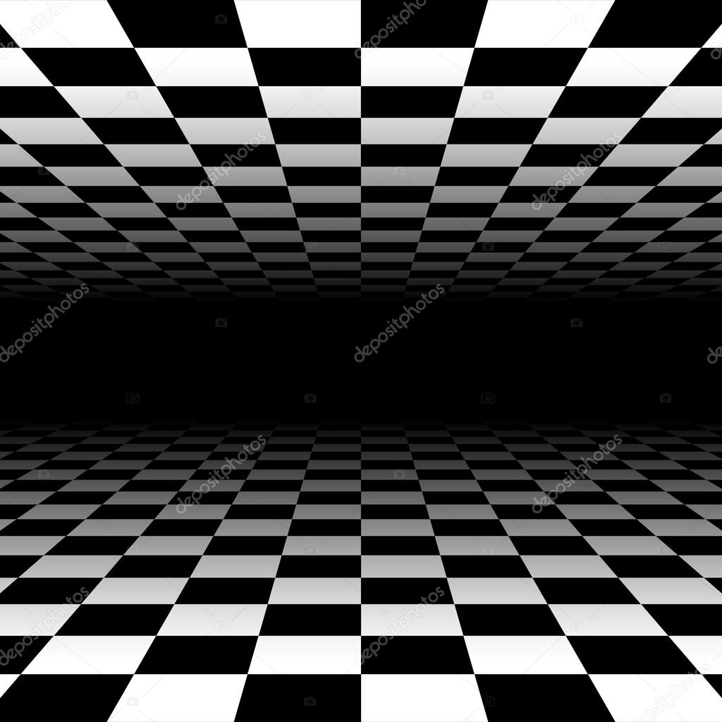 Abstract checkered pattern