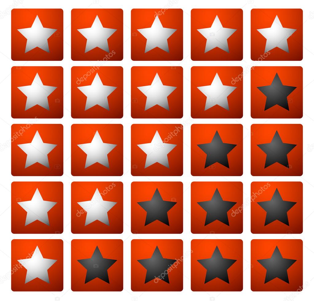 5 stars rating elements