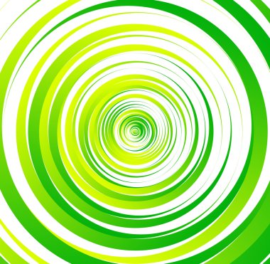 concentric circles abstract element clipart
